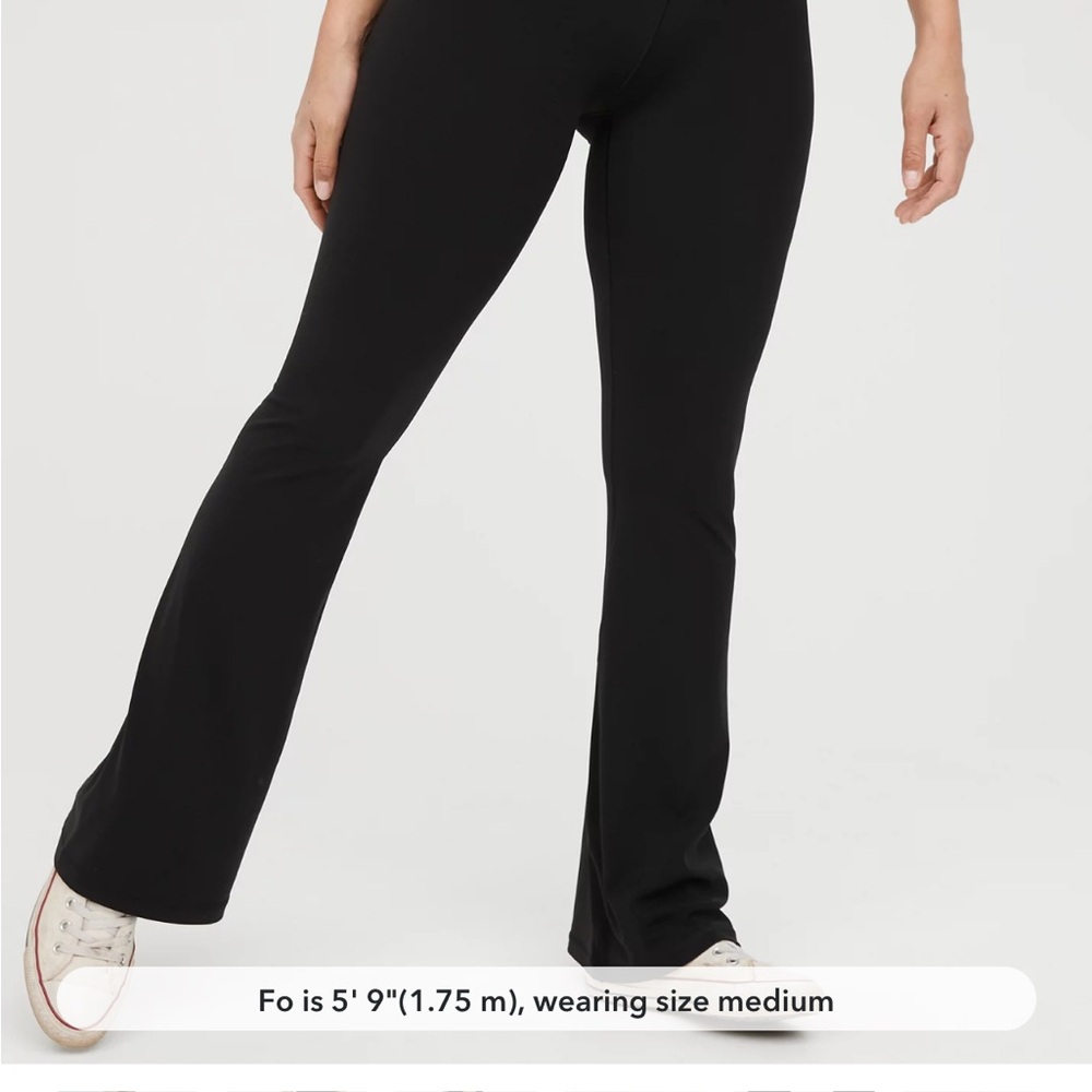Women's Black Flared Pants